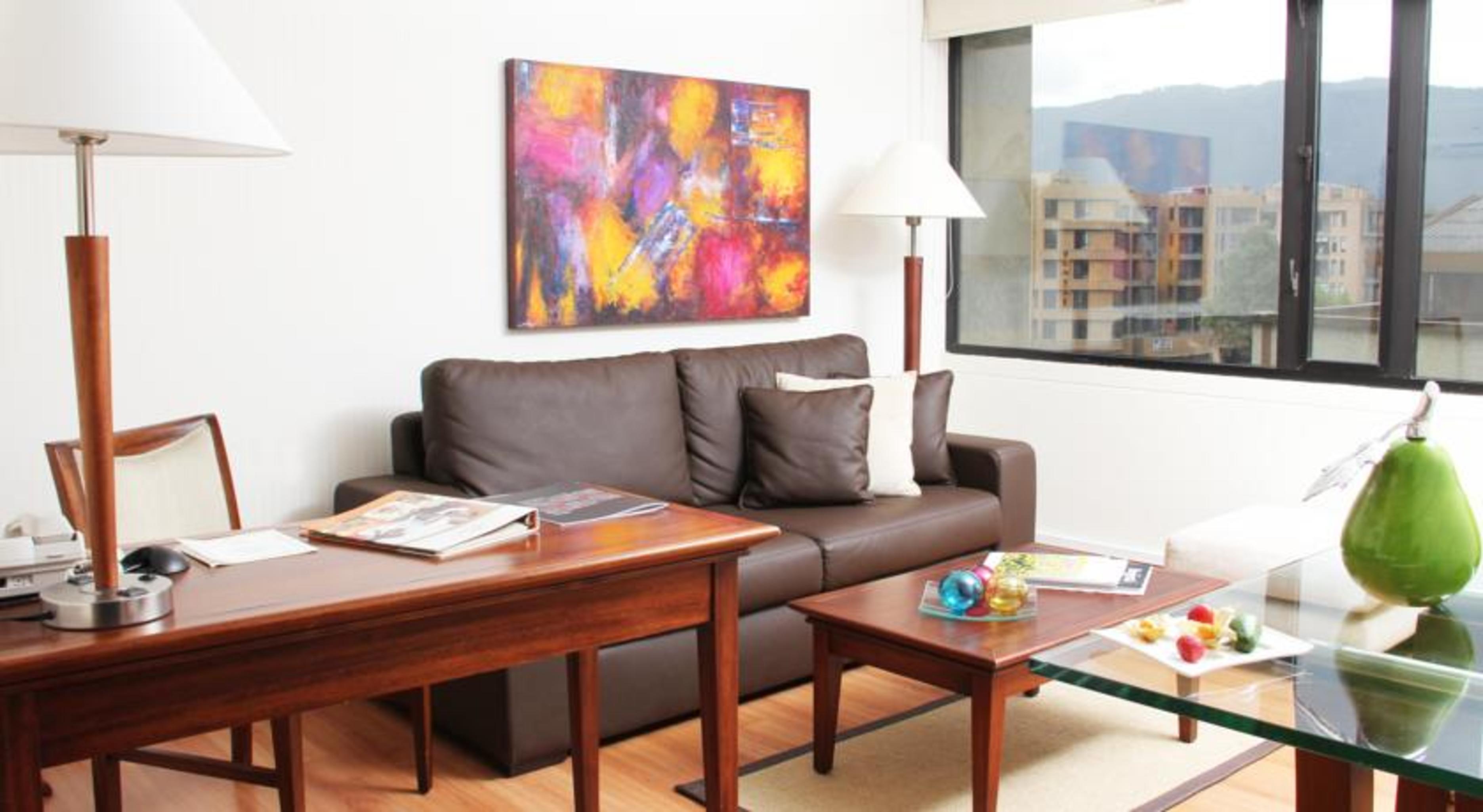 Bogota Plaza Hotel エクステリア 写真 A living room