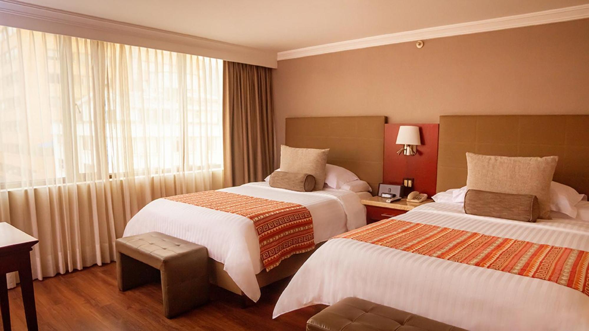 Bogota Plaza Hotel エクステリア 写真 A room at the hotel
